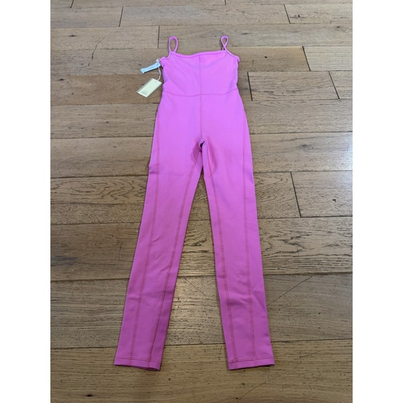 Wilfred Free Divinity Romper Bodysuit Jumpsuit 2XS XXS Bubble Pink Rose NWT - Picture 1 of 13